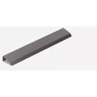 Fogantyú  Viefe CURVE  128mm, alumínium, csiszolt szürke