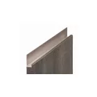 Fogantyú  Viefe JEY élbe ültethető,  247mm, alumínium, szálcsiszolt