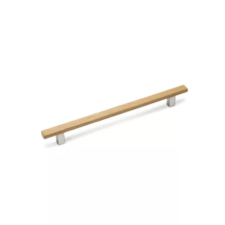 Fogantyú  Viefe ARA W  160mm, fém-fa, tölgy + szálcsiszolt