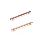 Fogantyú  Viefe ARA W  160mm, fém-fa, tölgy + szálcsiszolt