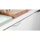 Fogantyú  Viefe NOMA 22  128mm, alumínium, szálcsiszolt