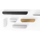 Fogantyú  Viefe VANN   64mm, alumínium, alumínium hatású, világos