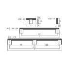Fogantyú  Viefe GRAF2 gomb, 10mm, fém, szálcsiszolt