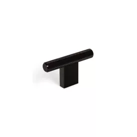 Fogantyú  Viefe GRAF2 gomb, 60mm, fém, csiszolt fekete