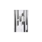 Fogantyú  Viefe Peak   64mm, fém, metál szürke