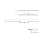 Fogantyú  Viefe Peak 1120mm, fém, csiszolt fekete