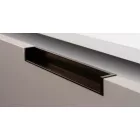 Fogantyú  Viefe HEXXA élbe ültethető,  200mm, alumínium, metál szürke
