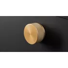 Fogantyú  Viefe GRAF BIG gomb, 50mm, alumínium, csiszolt fekete