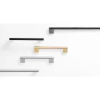Fogantyú  Viefe GRAF BIG  192mm, alumínium, sötét sárgaréz