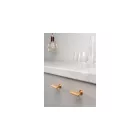 Fogantyú  Viefe RILLE  160mm, alumínium, sötét sárgaréz