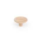 Fogantyú Viefe DISC gomb, D38, fa, tölgy nyers