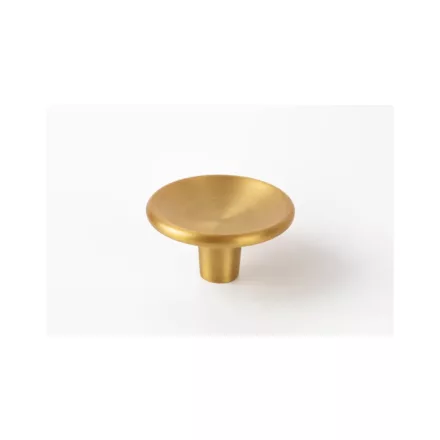 Fogantyú  Viefe DISC gomb, D38, fém, csiszolt pezsgő