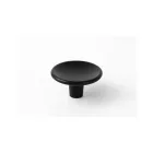 Fogantyú  Viefe DISC gomb, D38, fém, matt fekete