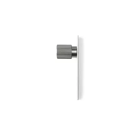   Fogantyú  Viefe ARPA talpas gomb 22mm, alumínium, szálcsiszolt