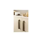 Fogantyú  Viefe ARPA talpas  192mm, alumínium, rusztikus sárgaréz