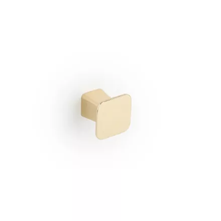 Fogantyú  Viefe PRISM gomb, fém, fényes sárgaréz