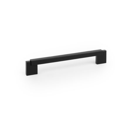 Fogantyú  Viefe DUO MINI  160mm, fém-fa, matt fekete - fekete