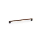 Fogantyú  Viefe DUO MINI  320mm, fém-fa, csiszolt láva szürke - dió