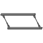 Fogantyú  Viefe MOON kétoldalról szerelhető szett  384mm, alumínium, csiszolt fekete