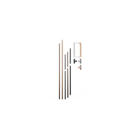 Fogantyú Viefe BROOKLYN 528/1056mm, alumínium, csiszolt pezsgő