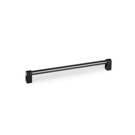 Fogantyú Viefe CASEY 320mm, alumínium, texturált láva fekete- polírozott titán fekete