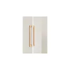 Fogantyú Viefe HAKO BIG frontról szerelhető 480/960mm, fa, tölgy