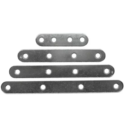 Csatlakozó lemez 140x15mm cink fehér