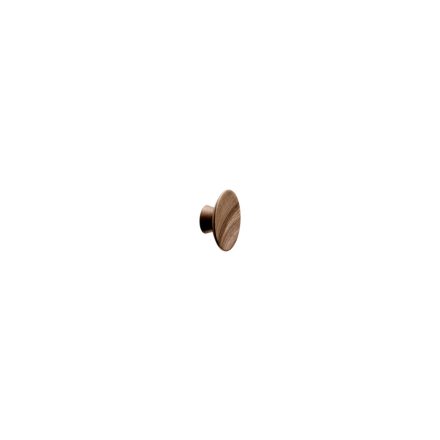 Fogantyú Furnipart OLYMPIA gomb, 65mm, fa, lakkozott dió