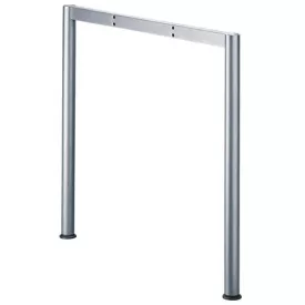   HETTICH 45976 asztallábazat gömbölyű, magasság 715 mm, alumínium