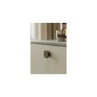 Fogantyú Furnipart CIRCLE gomb, fa, pácolt tölgy