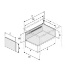 HETTICH 9127912 MultiTech 150 450 mm szürke