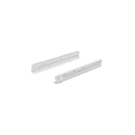 HETTICH 41643 FR 6142 görgős teljes kihúzású sín 500-550mm 50 kg fehér