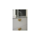 Fogantyú Furnipart HORIZON LARGE WOOD   64mm, fa, lakkozott tölgy