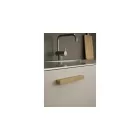 Fogantyú Furnipart ELAN  160mm, fa, lakkozott tölgy