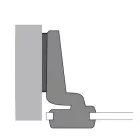 HETTICH 72968 Intermat 9904 T1/26 K16, közézáródó