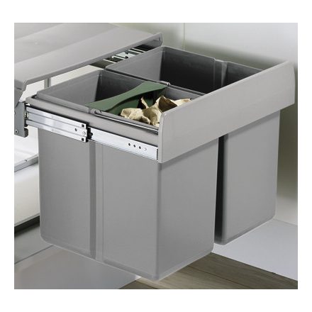 HETTICH 9079926 Bin.it Space 2x15l szemeteskosár