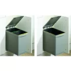 HETTICH 9079929 Bin.it Easy 2x7,5l szemeteskosár