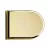 HETTICH 40494 takarósapka "B" (fél gömbölyű) üveghez 4-5,2 mm arany