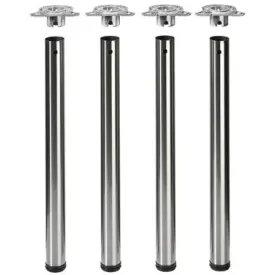 HETTICH 70133 Efua asztalláb 710/50 mm matt fekete