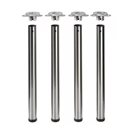 HETTICH 70133 Efua asztalláb 710/50 mm matt fekete