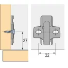 HETTICH 9071576 talp 8099 D=1,5 csavar