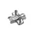 HETTICH 9071597 talp 8099 D=3 mm előszerelt csavarokkal