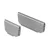 HETTICH 9005931 OrgaTray 590, osztó elem 128 mm szürke