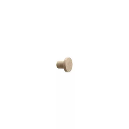 Fogantyú Furnipart CIRCUM gomb, 33mm, fa, natur/kezeletlen tölgy