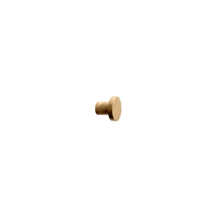 Fogantyú Furnipart CIRCUM gomb, 33mm, fa, lakkozott tölgy
