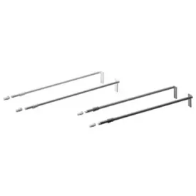 HETTICH 51484 MultiTech magasító korlát 500 mm szürke