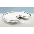 HETTICH 9080042 Revo 90° polc Arena Style 800x800 mm króm