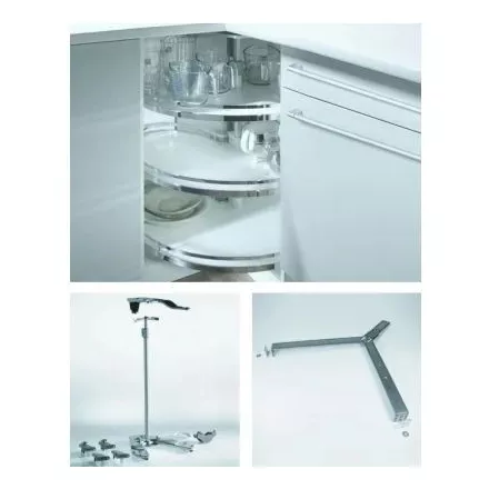 HETTICH 9080040 fordítható vasalat alsó szekrénybe harmonikaajtóval Revo 90°