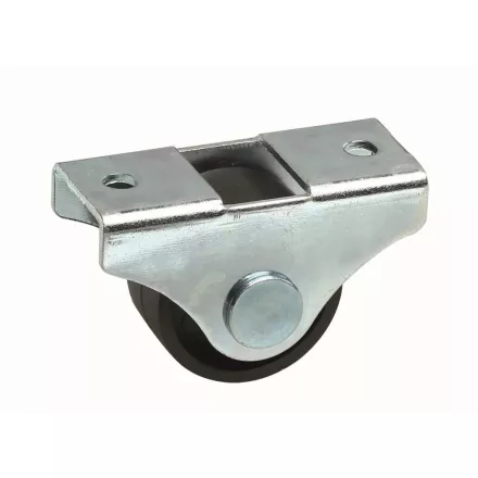 StrongCastors kerék 25 mm rögzített fekete