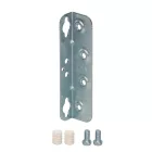 HETTICH 25189 összekötő szögletvas ágyra hossz 127mm